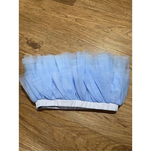 Mable Something To Talk About crop Top - Dusty Blue size S - Picture 5 of 6